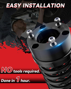 PROEZE ruler measurement demonstrating approximately three-inch front lift