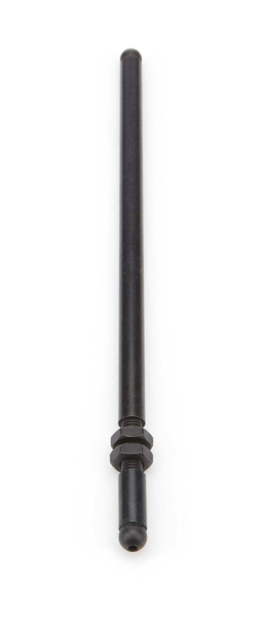ProForm pushrod length checker front view showing chromoly body and black oxide finish for durability