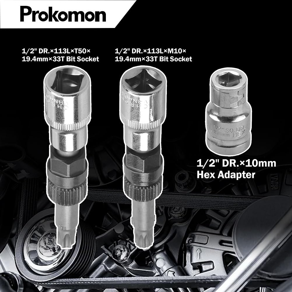 Prokomon chrome vanadium finish detail highlighting durable corrosion-resistant benefit