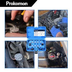 Prokomon components arranged on workbench showing organized readiness