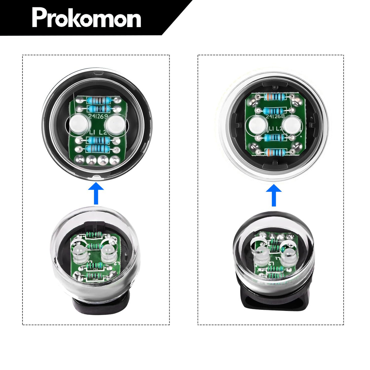 Prokomon harness stretched alongside ruler illustrating 47-inch reach