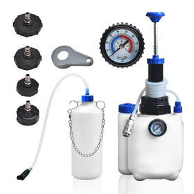 Prokomon front view of pump and adapters showing complete kit benefit