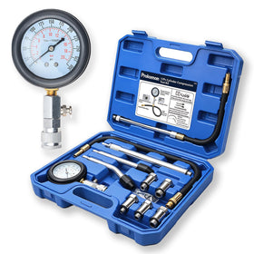 Prokomon gauge front view showing clear dial and rubber protection for fast readings