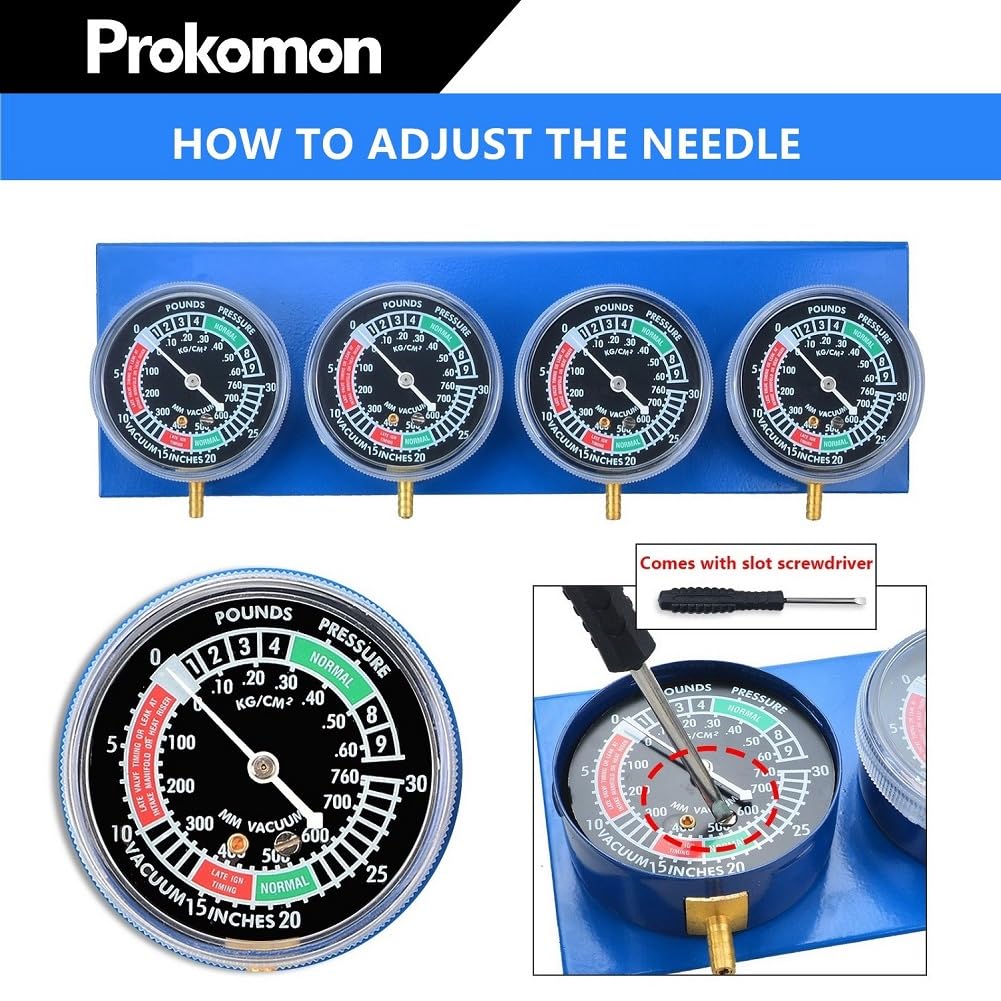 Prokomon hoses and brass adaptors kit for versatile fitment