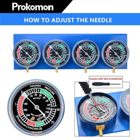 Prokomon hoses and connectors laid out to show included fittings for versatile setup