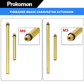 Prokomon synchronizer connected to motorcycle carburetors for fast in-vehicle adjustments