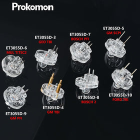 Prokomon kit connected to an engine harness for quick on-vehicle testing