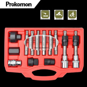 Prokomon short and standard sockets displayed to reach recessed fasteners with ease