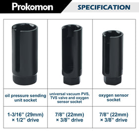 Prokomon socket close-up showing side cutout for wiring and safe removal