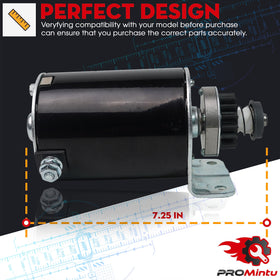 ProMintu starter mounting flange detail for secure bolt-on installation