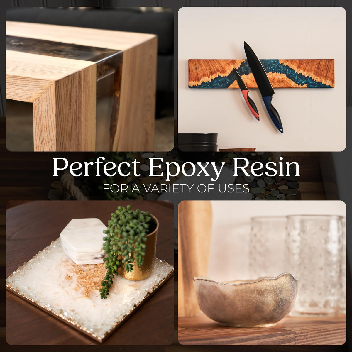 Promise Epoxy kit in use on countertop restoring shine and removing light scratches