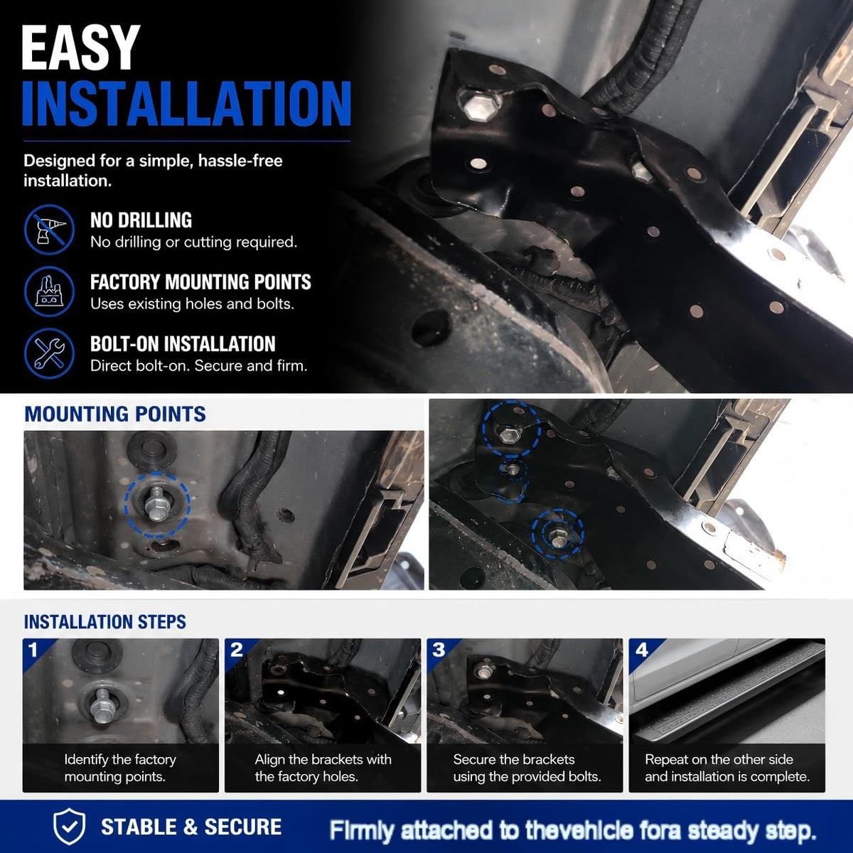 Promrmr installed driver side on 4Runner demonstrating real-world fit