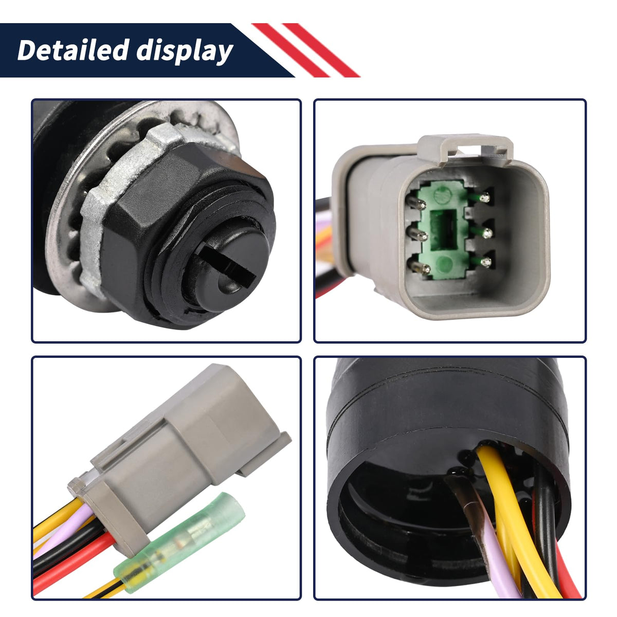 Promrmr ignition switch installed in boat dash demonstrating straightforward fit