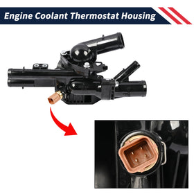 Promrmr housing with thermostat installed demonstrating ready-to-fit advantage
