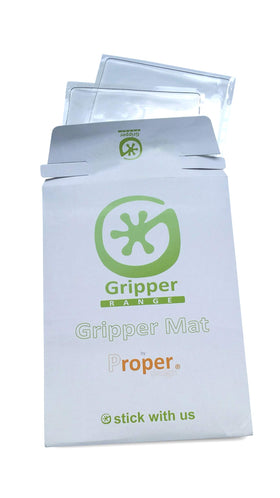 Proper Design grip material close-up demonstrating texture for stronger hold