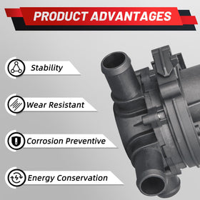 ProRefine valve close-up of plastic body showing heat-resistant construction