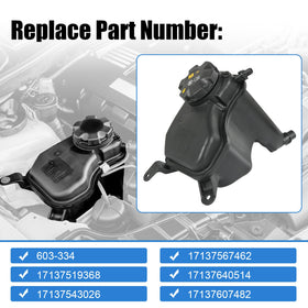 PRORONRA installed in BMW engine bay, restores proper coolant containment benefit