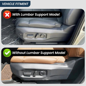 Prosentuo seat panel beside common tools to show scale and easy installation