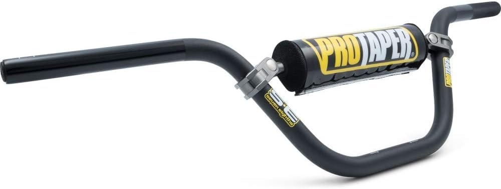 PROTAPER handlebar front view showing rise and grip placement for improved control
