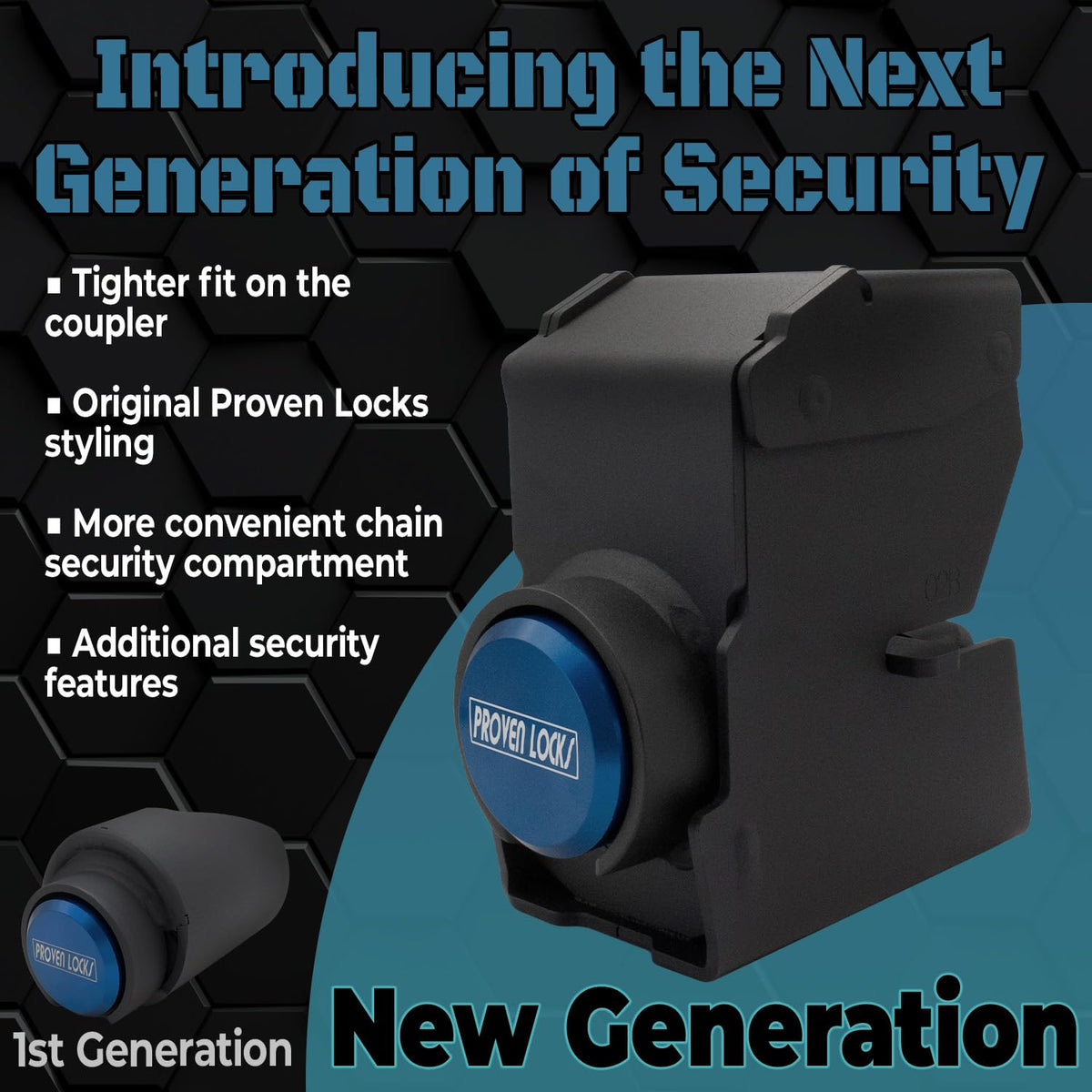 Proven Industries 2178 close-up keyway highlighting unique key design and safety
