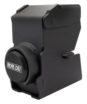 Proven Industries Model 2178 front view showing sturdy black housing and visible lock benefits