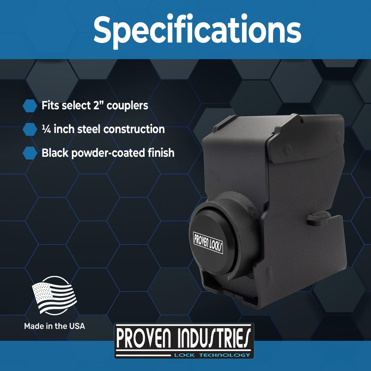 Proven Industries weather-resistant finish image showing protection from road and salt