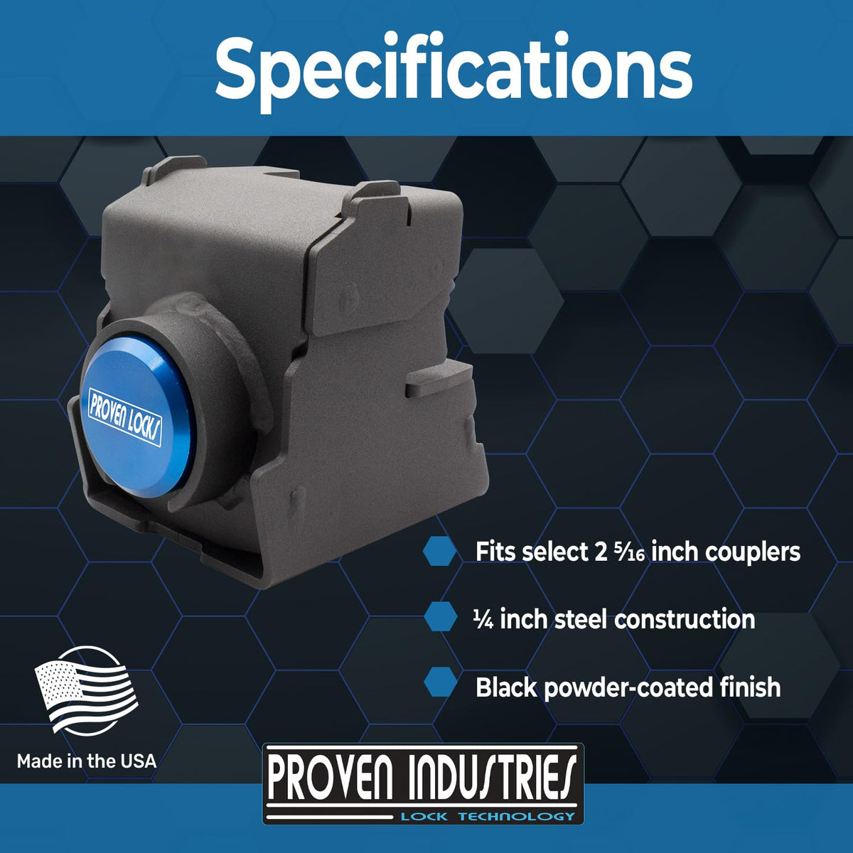 Proven Industries textured finish resisting weather and tool abrasion for long-term durability