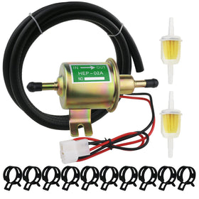 PRUNkuar pump front view showing complete kit and quick install benefit