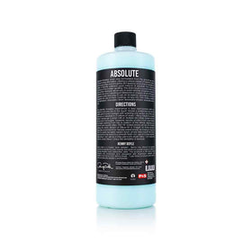 P&S bottle poured into bucket with mixed solution demonstrating water-saving cleaning