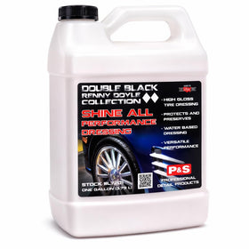 P&S Shine All front gallon label showing product identity and benefits
