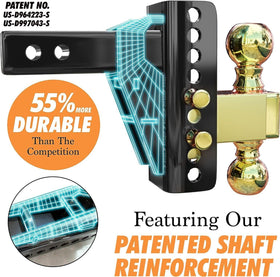 PSAUTO installed on truck towing a trailer demonstrating real-world stability benefit