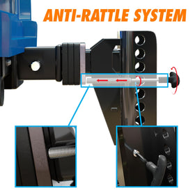 PSAUTO installed on a pickup towing a trailer showing real-world use and stability