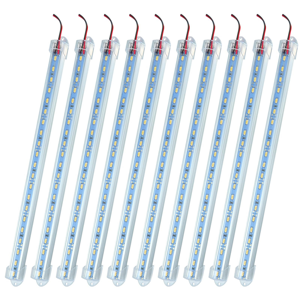 PSDRIQQ front view of 10-pack light bars showing compact benefits