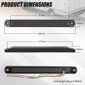 PSEQT on an RV backing up showing reverse light clarity and safety