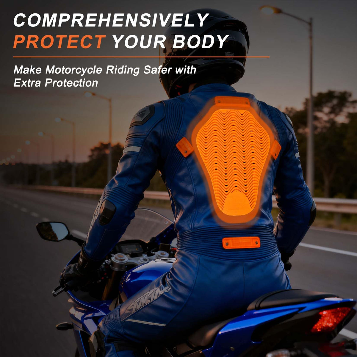 PSLER back armor inserted in jacket pocket demonstrating secure fit