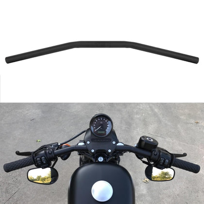 PSLER front view of 1 inch handlebar showing clean profile and classic styling benefit