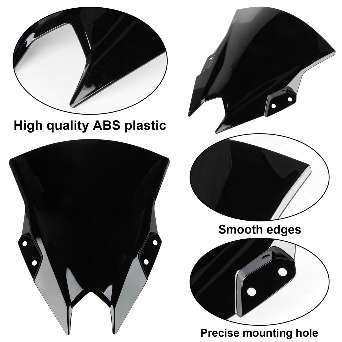 PSLER mounting holes aligned to Ninja 500 fairing for quick install