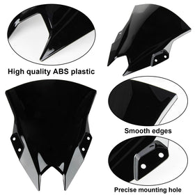 PSLER mounting holes aligned to Ninja 500 fairing for quick install