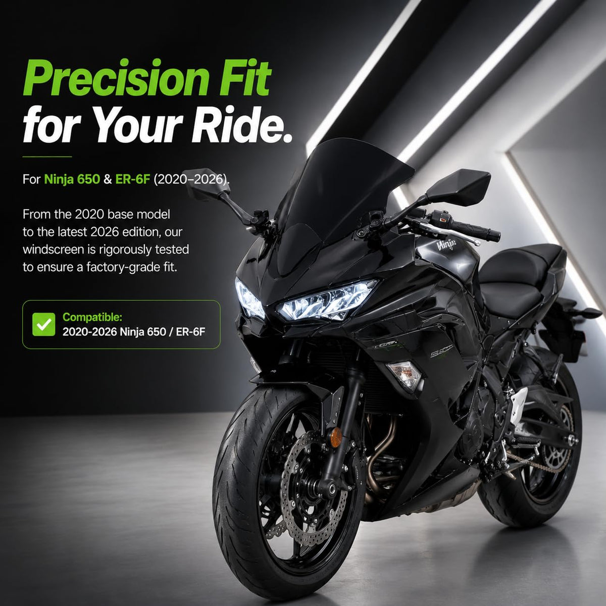 PSLER windshield ABS close-up texture highlighting durability and impact resistance