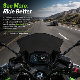 PSLER windshield mounting point detail showing easy bolt-on installation advantage