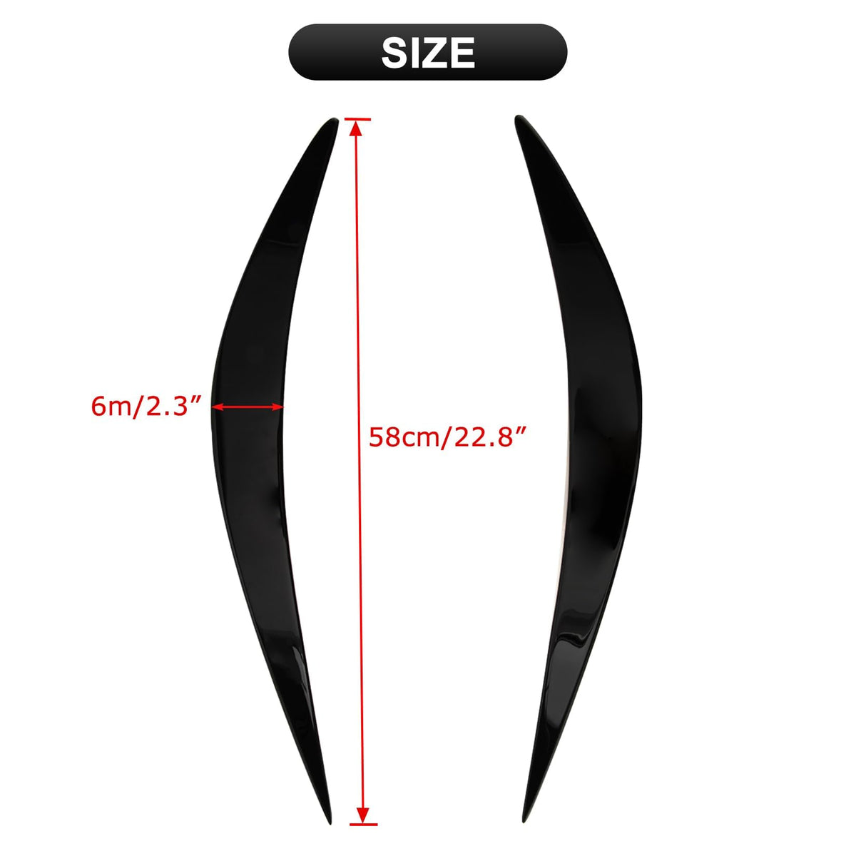 PSLER eyelid held in hand for scale showing precise fit and easy handling
