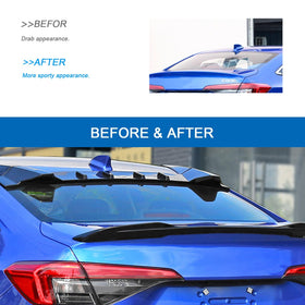 PSLER close-up of spoiler texture and paint for durable finish benefit