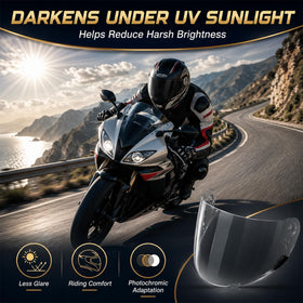 PSLER visor packaging and included parts showing ready-to-install benefit