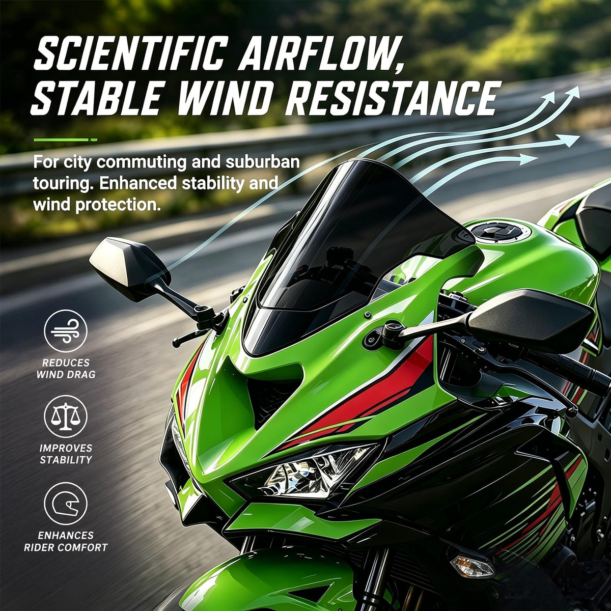 PSLER edge detail highlighting precision fit and reduced turbulence benefit