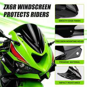 PSLER mounted view from rider perspective showing visibility benefit
