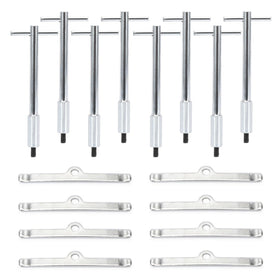 PTNHZ front view of 16PCS wing nut kit showing complete hardware set benefit quick maintenance