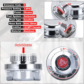 PTNHZ RACING chrome finish close-up highlighting durable corrosion resistance