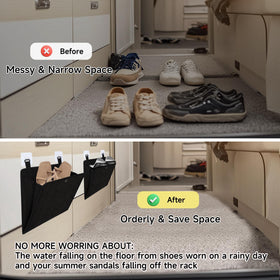 PUGPIU mounted on RV door demonstrates clutter-free camper organization