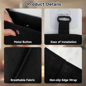 PUGPIU reinforced plastic board interior provides structure and shoe protection