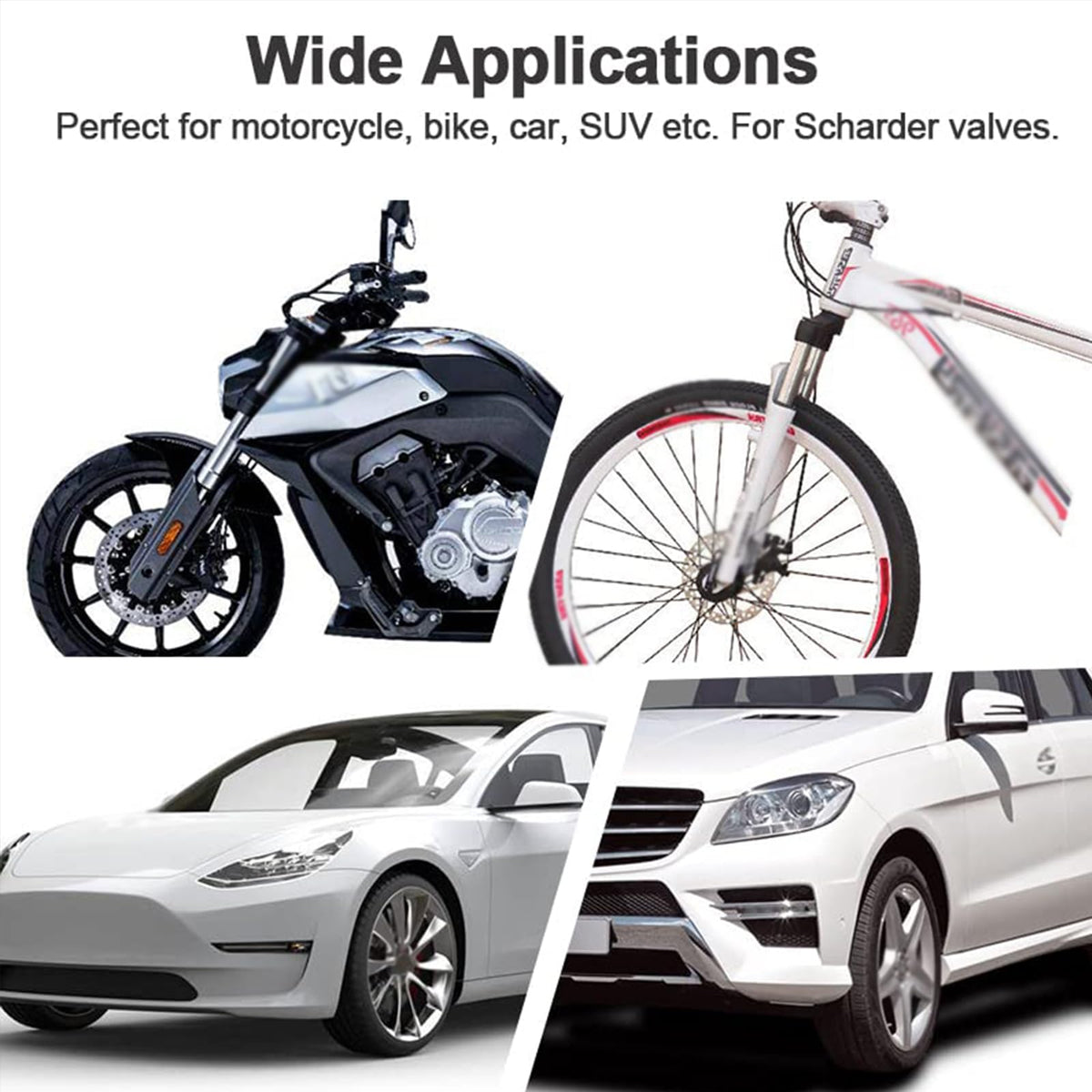 PUIBERS in use on motorcycle valve for accurate roadside checks